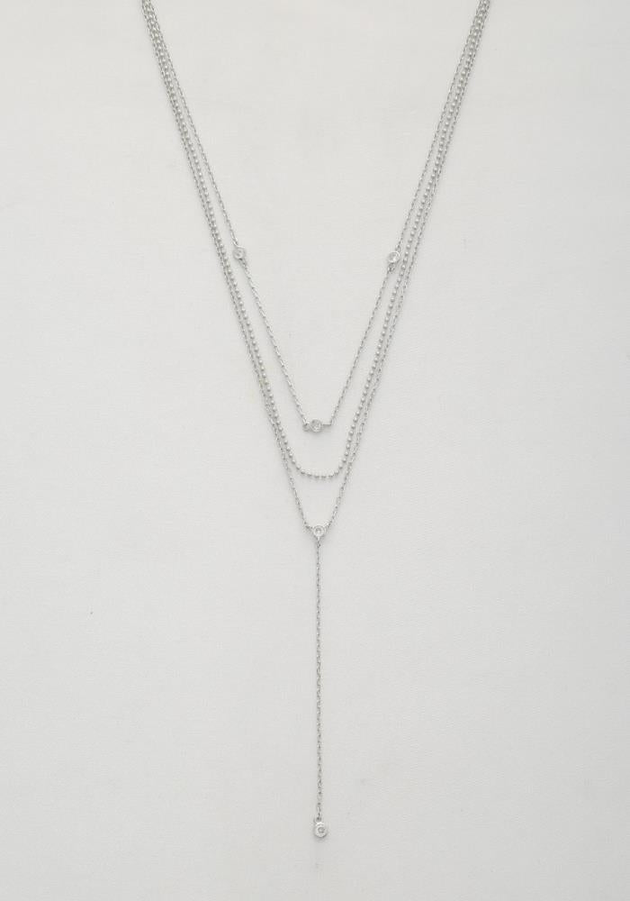 Dainty Metal Y Shape Necklace